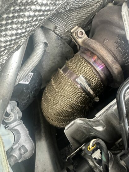 KillAllChrome Titanium Exhaust Wrap Higher Temperature Wrap for Turbo Manifolds - Image 2