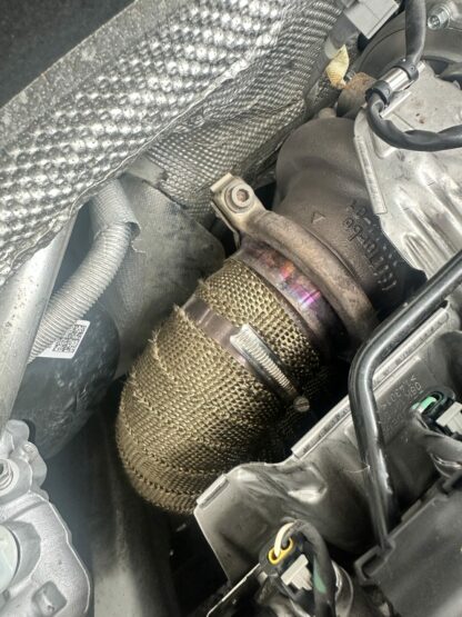 KillAllChrome Titanium Exhaust Wrap Higher Temperature Wrap for Turbo Manifolds - Image 3