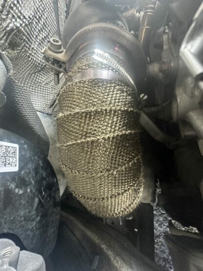 KillAllChrome Titanium Exhaust Wrap Higher Temperature Wrap for Turbo Manifolds - Image 5