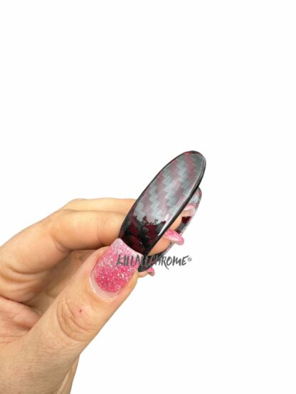 Gen 3 MINI Models Slim Key Fob Black Red Genuine Carbon Fibre - F54 F55 F56 F57 F60