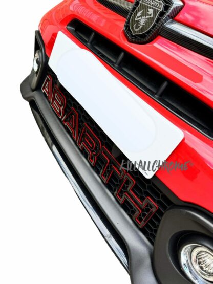 Abarth Series 4 Front Grill Lettering Clip On 500 595 695 - Image 8