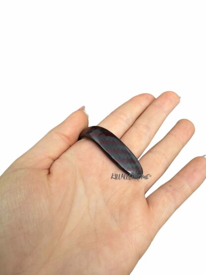 Gen 3 MINI Models Slim Key Fob Black Red Genuine Carbon Fibre - F54 F55 F56 F57 F60 - Image 4