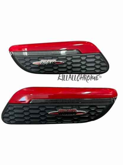 Genuine MINI JCW LCI2 Indicators - 63179879005 / 006 F55 F56 F57