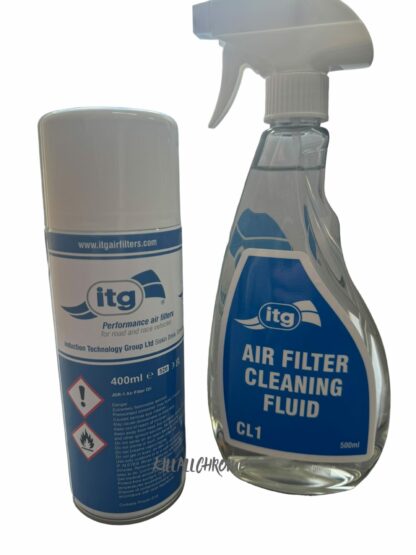 ITG Air Filter Cleaning Kit Light Duty, Cleaner & Dirt Retention Oil JDR-1 CLK-1 - Image 2