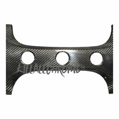 Real Carbon Fibre Dashboard Cover for Fiat 500 Abarth Series 3 2007 - 2015 RHD - Image 6