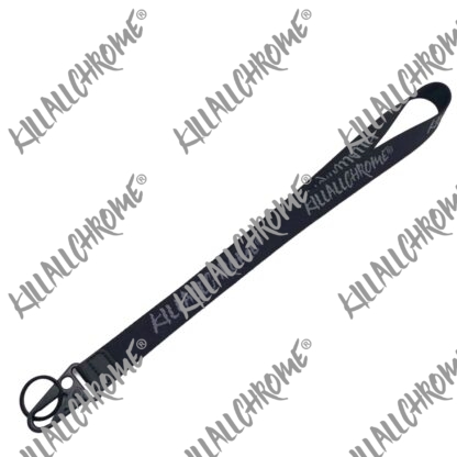 Long Lanyard KillAllChrome - Black or Grey - Image 5