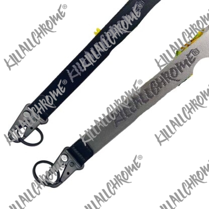 Long Lanyard KillAllChrome - Black or Grey - Image 8