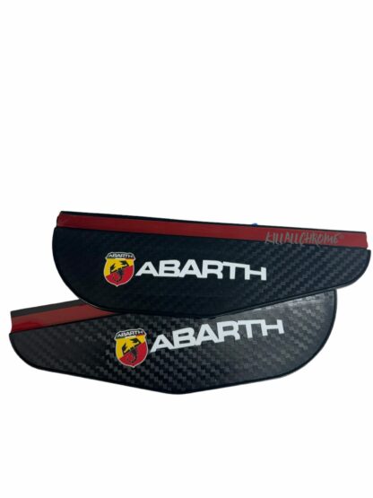 Mirror Shade Rain Guard Carbon Look Abarth 500 595