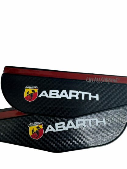 Mirror Shade Rain Guard Carbon Look Abarth 500 595 - Image 3