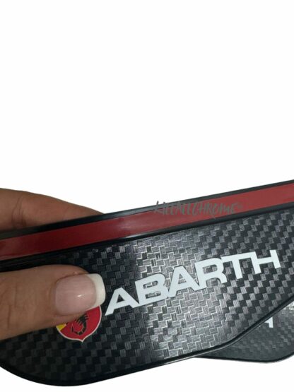 Mirror Shade Rain Guard Carbon Look Abarth 500 595 - Image 4