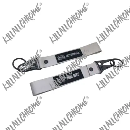 MINIBitz / KillAllChrome Key Tag Grey F56 R56 Design 2