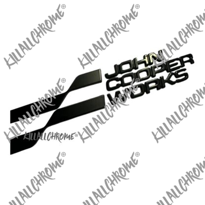 Aftermarket MINI New Style John Cooper Works Badges REAR JCW Badge R53 R56 F56 - Rear only