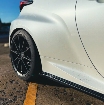 Toyota GR Yaris Side Skirt Extensions - TRC - Image 4