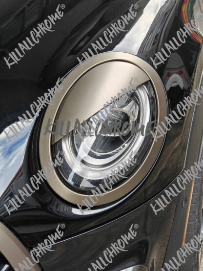 Angry Eyes Covers - F54 F55 F56 F57 Straight Line Frozen Brass - Image 4