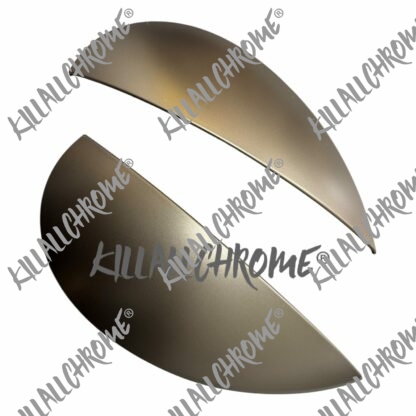 Angry Eyes Covers - F54 F55 F56 F57 Straight Line Frozen Brass