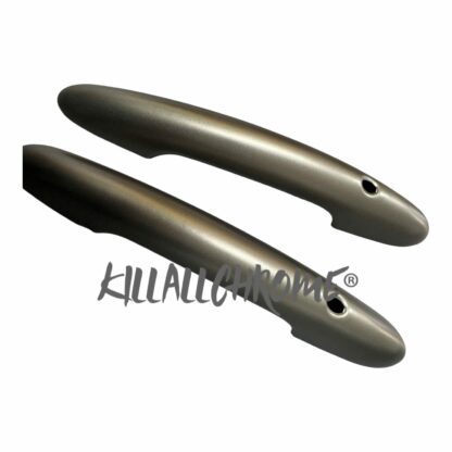 KAC Clip On Door Handle Covers - F Series F56 F57 Frozen Brass Edition