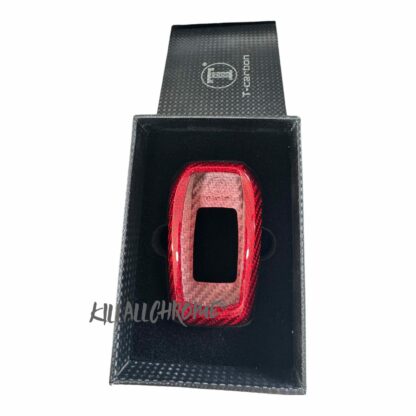 Toyota GR Real Carbon Fibre Key Cover - Black or Red - Image 12