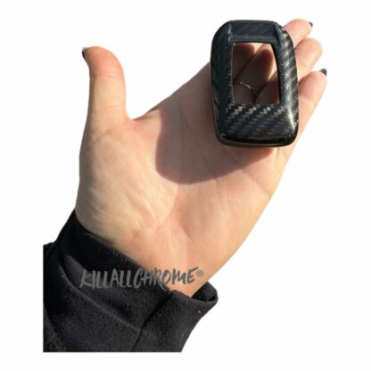 Toyota GR Real Carbon Fibre Key Cover - Black or Red - Image 7