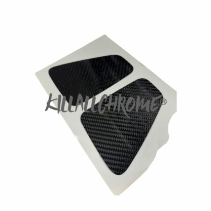 Fiat + Abarth Rear Light Inserts Genuine Carbon Fibre Scorpion or Plain 3K Normal Twill - Image 5