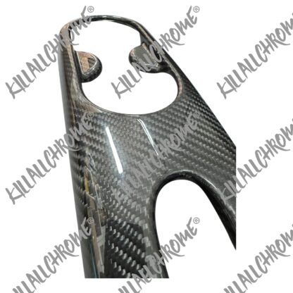 Abarth Series 4 Centre Console Handbrake Cover Cowl - Genuine Carbon Fibre - Image 3